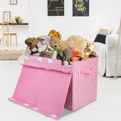 Mayniu toy storage bin with dustproof lid preserves clean, hidden contents