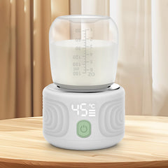 Maypott rapid heat bottle warmer for quick milk warming on the go