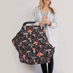 Mcewoel Mushroom stroller cover offers nursing privacy on the go