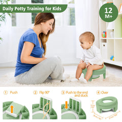 MCGMITT toddler potty seat with soft EVA for comfortable use