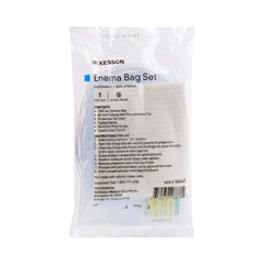 McKesson Bag Emema 1500Cc bag ready for home use.