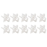 MECCANIXITY outlet covers in white help keep unused sockets safe and tidy.