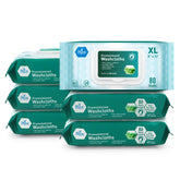 MED PRIDE Extra Soft XL premoistened washcloths, soft and gentle for sensitive skin.