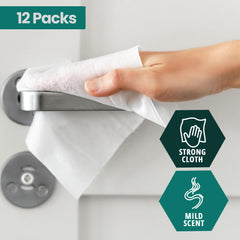MED PRIDE travel-friendly washcloths ideal for on-the-go skincare.