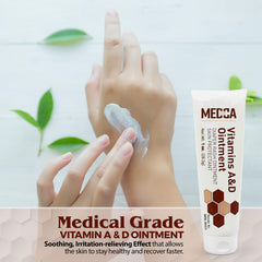 MEDca travel-size 1oz ointment tube offers on-the-go diaper rash relief.