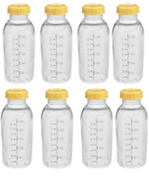 Medela 8oz breastmilk bottles pack for convenient milk collection and storage at home