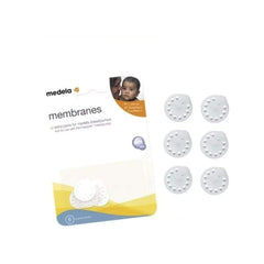 Membranes in use with a Medela pump for uninterrupted pumping sessions