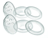 Medela TheraShells close-up showing gentle cushioning and nipple protection