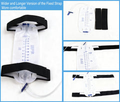 Widened adjustable leg strap ensures secure fit without restricting movement