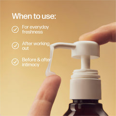 Texture of Vmagic foam close-up demonstrating smooth rinse