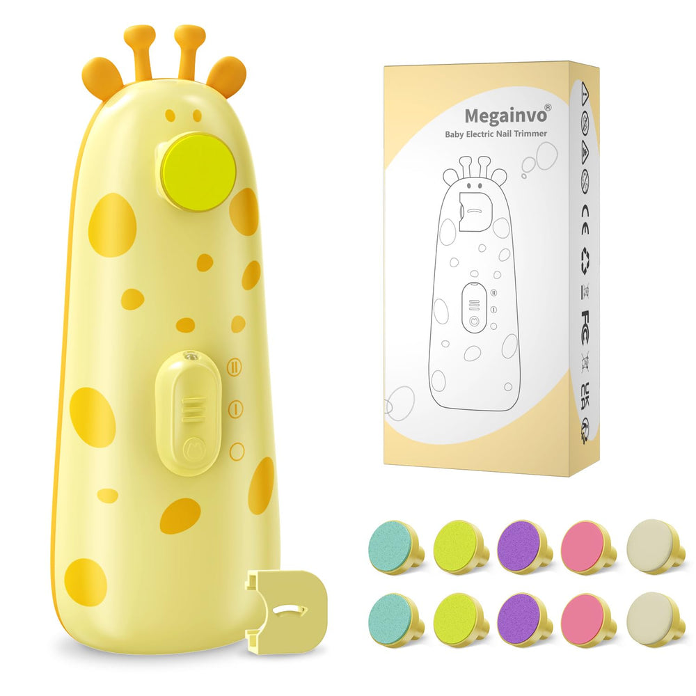 Megainvo baby nail trimmer with light for nighttime grooming