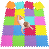 Meiqicool EVA foam puzzle play mat tiles for safe cushioned floor play.