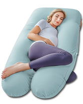 Meiz pregnancy pillow outer cover offers cool, breathable comfort and easy care for long night sessions