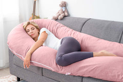 Meiz soft 7D polyester fill provides fluffy support through long nights