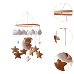 Menolana Baby Mobile bears ornament to engage baby during nursery play