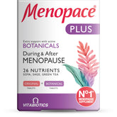 Menopace bottle front view for menopause support and easy dosing