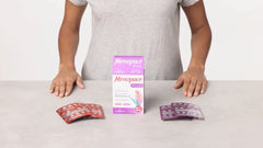 Menopace micronutrient tablets closeup highlights nutrients supporting hormone balance and bone health