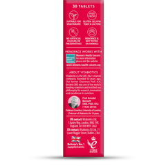 Inside packaging view showing blister tablets and branding