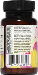 Close-up of Menovair capsules communicates vegan, gluten-free, drug-free formulation.