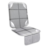 Meolsaek car seat protector under baby seat with non-slip backing prevents imprint and wear