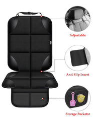 Meolsaek protector with non-slip backing and straps stays securely in place.