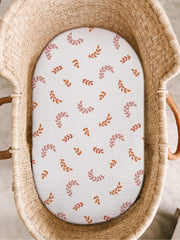 Meowcards bassinet sheet fits rectangle, oval, and hourglass bassinets securely