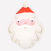 Meri Meri Santa placemats with a large Santa design protect tables and celebrate Christmas