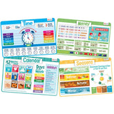 Merka Kids Placemat with four seasons scenes for seasonal learning during meals.