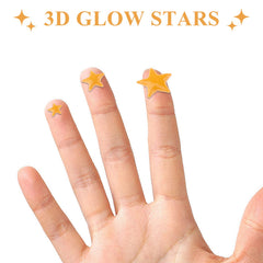 Meschett Glow Stars DIY constellation layout for personalized room design.
