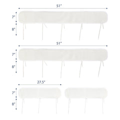 Mesh Coverage Straps easy-care design stays soft after washing.