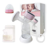 Metanthou electric breast pump with LED display for easy operation and precise control during pumping