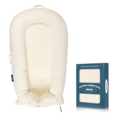 Mexxi corduroy baby nest cover beige offers a soft touch and easy cleaning for nursery use.