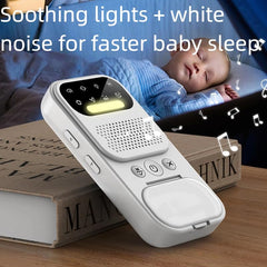 Mezdebtic white noise function close-up highlighting soothing sleep ambiance.