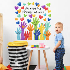 Mfault colorful patterns nursery decal livens baby space