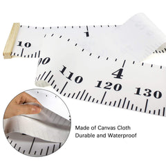 MIBOTE waterproof canvas height chart designed for longevity