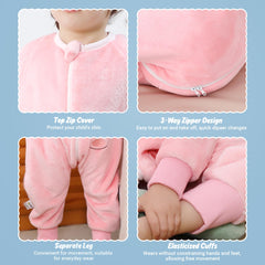 MICHLEY flannel fabric feels soft and breathable against delicate baby skin