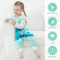 MICHLEY foot-opening design supports comfortable movement for toddlers.