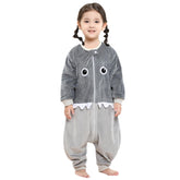 MICHLEY baby sleeping bag sack with shark design keeps toddlers warm at night.