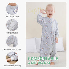 MICHLEY sleeping sack with all-season design supports warmth and airflow