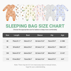 MICHLEY safe-sleep sleeping sack shows snug fit reduces loose blanket risk