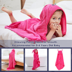 MICHLEY Soft Cotton Bath Towel highlighting breathable, gentle touch for baby skin