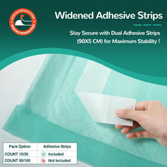 MILDPLUS 30x36 bed pad size for adults and seniors fits standard beds.