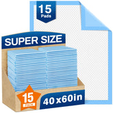 MILDPLUS bed pads with absorbent core for overnight moisture protection