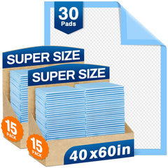 MILDPLUS bed pads oversized coverage protects full beds and seating areas.