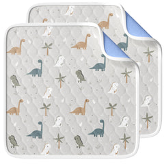 MILDPLUS bed-wetting pad 36x36 folded, keeping bedding dry overnight.