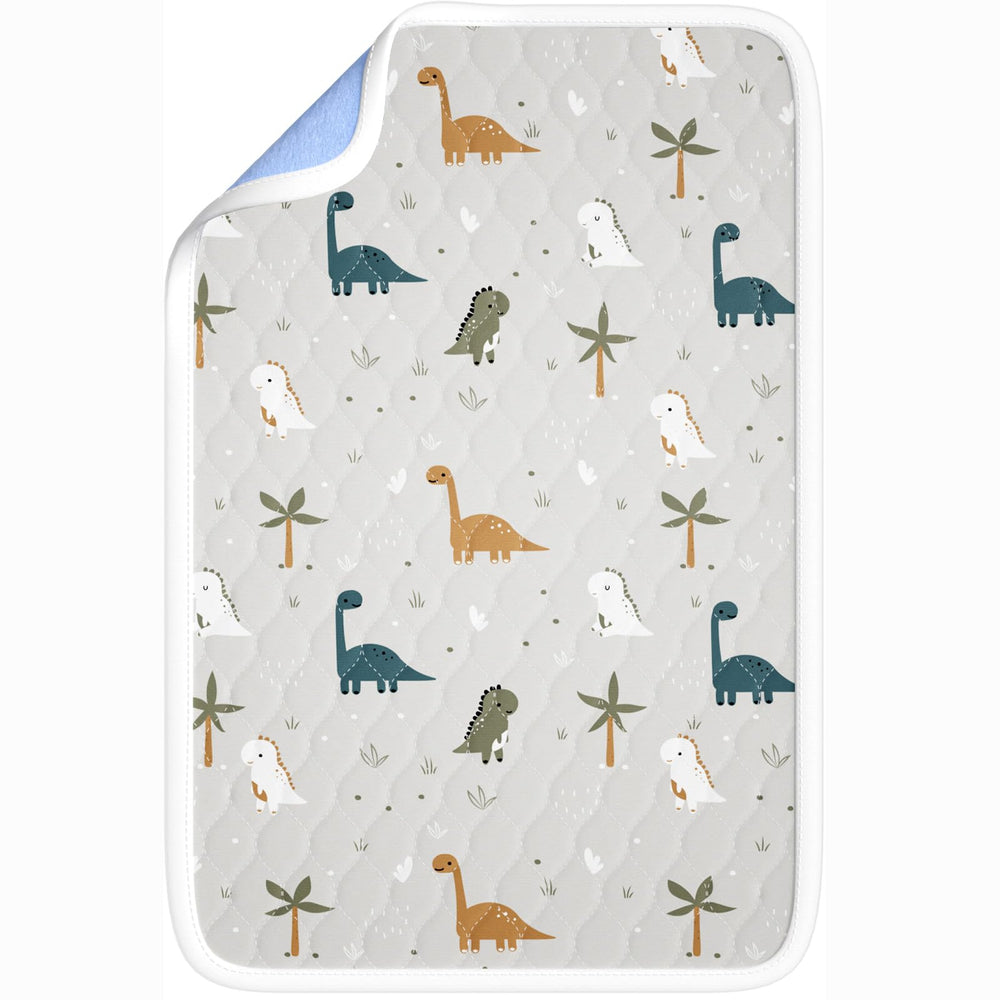 MILDPLUS bed-wetting pad pattern in grey helps protect bedding overnight.