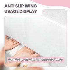 MILDPLUS breathable cotton blend surface is gentle on sensitive skin.