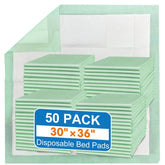 MILDPLUS 30x36 bed pad covers large area and absorbs quickly for protection