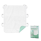 MILDPLUS washable bed pad with six handles for secure caregiver assistance.