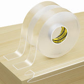 MILEQEE 2Pack Clear Edge Protector Strip close-up showing soft material and safety.
